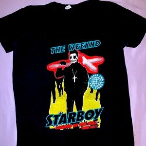 The Weeknd Starboy concert tee